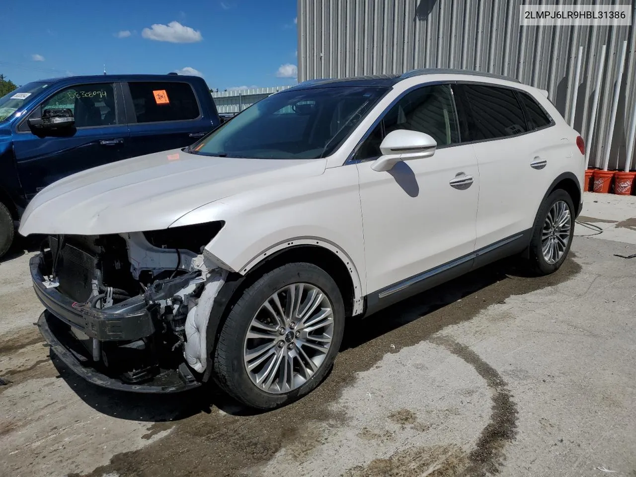 2LMPJ6LR9HBL31386 2017 Lincoln Mkx Reserve