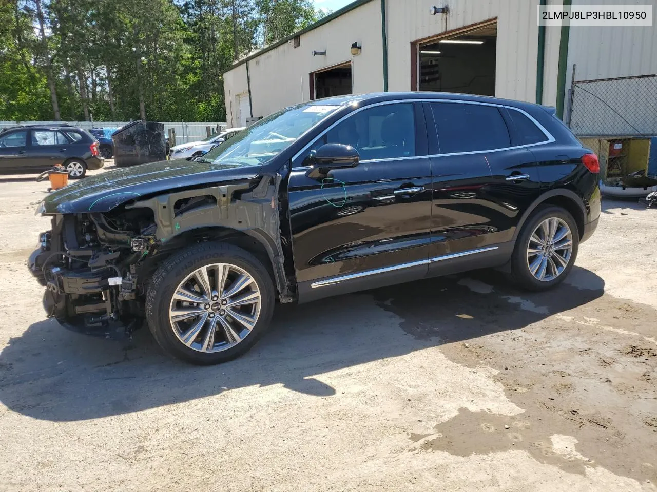 2LMPJ8LP3HBL10950 2017 Lincoln Mkx Reserve