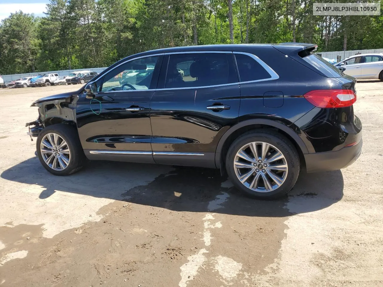 2LMPJ8LP3HBL10950 2017 Lincoln Mkx Reserve