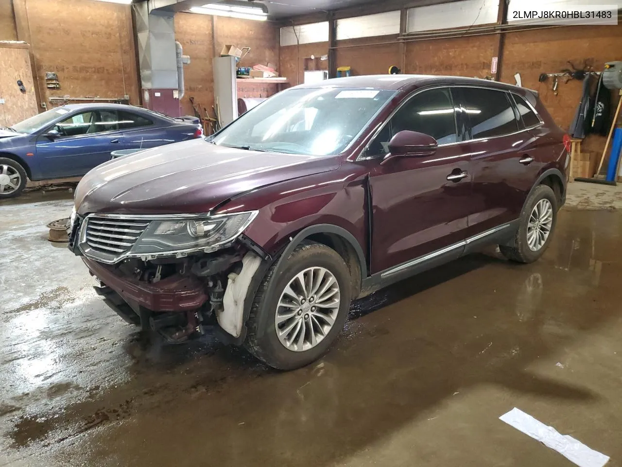 2LMPJ8KR0HBL31483 2017 Lincoln Mkx Select