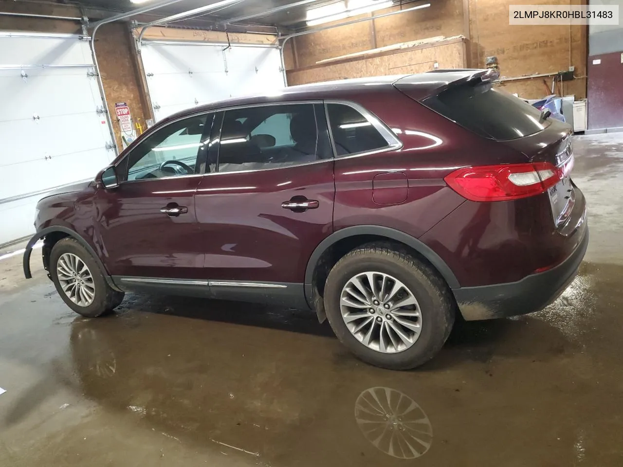 2LMPJ8KR0HBL31483 2017 Lincoln Mkx Select