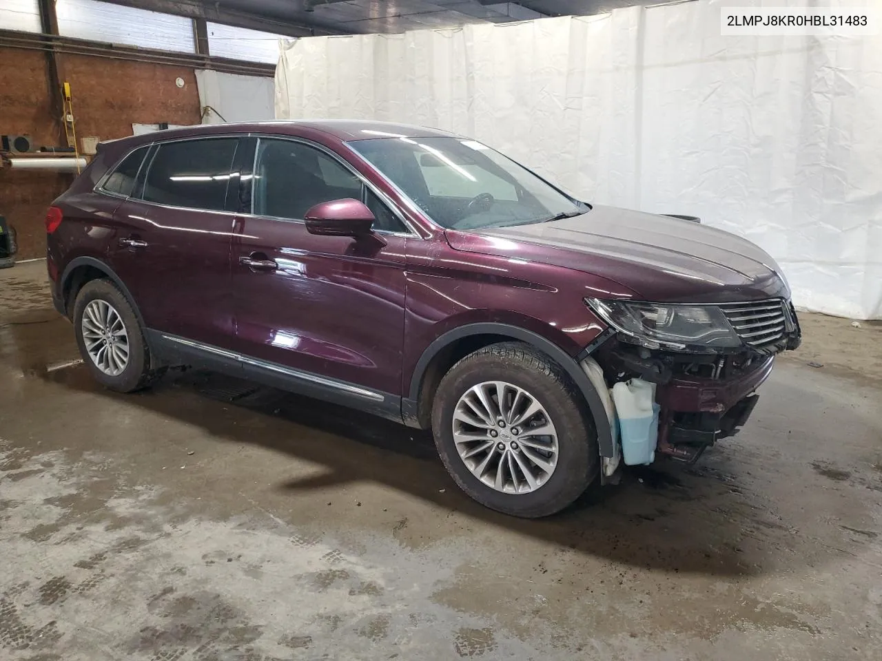 2LMPJ8KR0HBL31483 2017 Lincoln Mkx Select