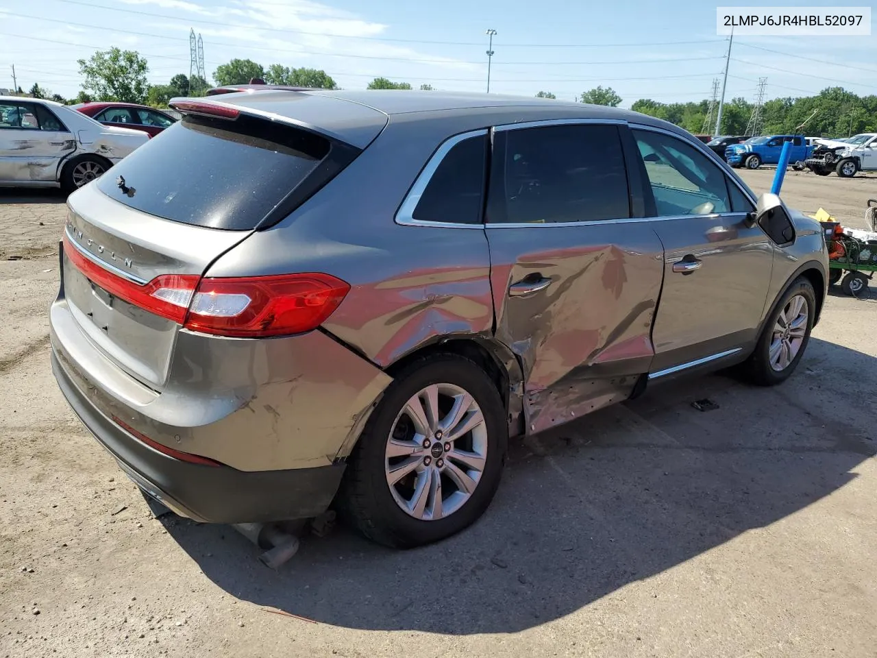 2017 Lincoln Mkx Premiere VIN: 2LMPJ6JR4HBL52097 Lot: 58057144