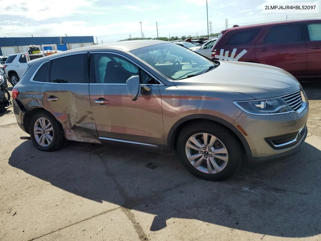 2017 Lincoln Mkx Premiere VIN: 2LMPJ6JR4HBL52097 Lot: 58057144