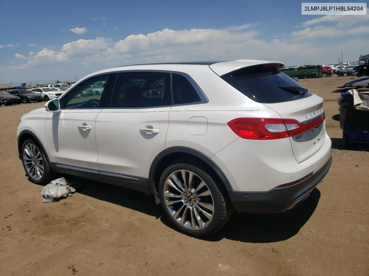 2LMPJ8LP1HBL54204 2017 Lincoln Mkx Reserve