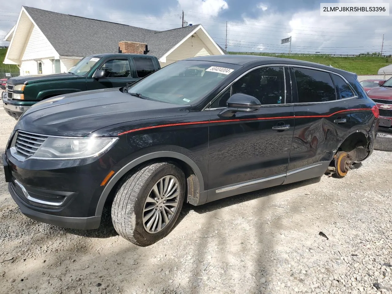 2LMPJ8KR5HBL53396 2017 Lincoln Mkx Select