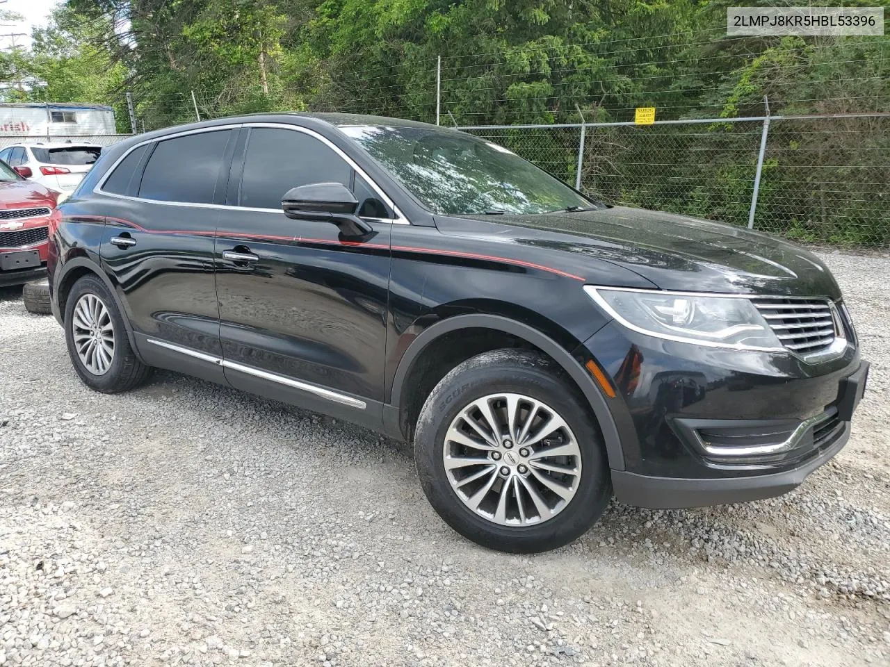 2017 Lincoln Mkx Select VIN: 2LMPJ8KR5HBL53396 Lot: 58404004