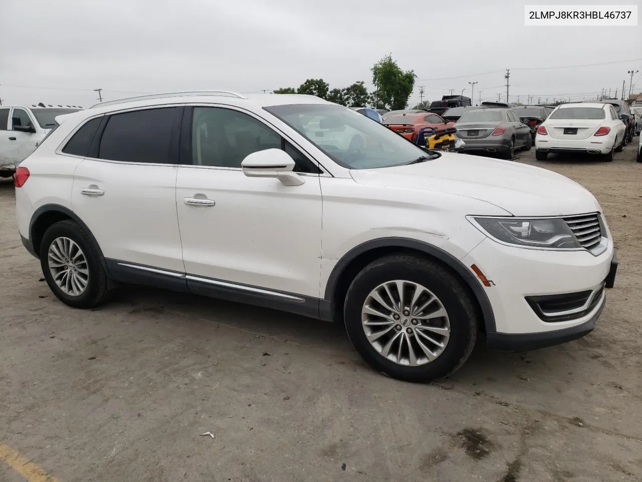 2LMPJ8KR3HBL46737 2017 Lincoln Mkx Select