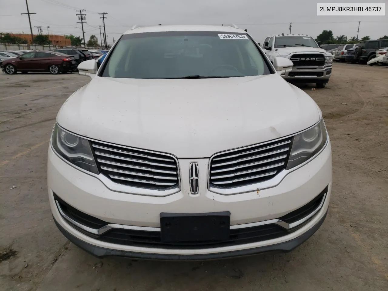 2LMPJ8KR3HBL46737 2017 Lincoln Mkx Select