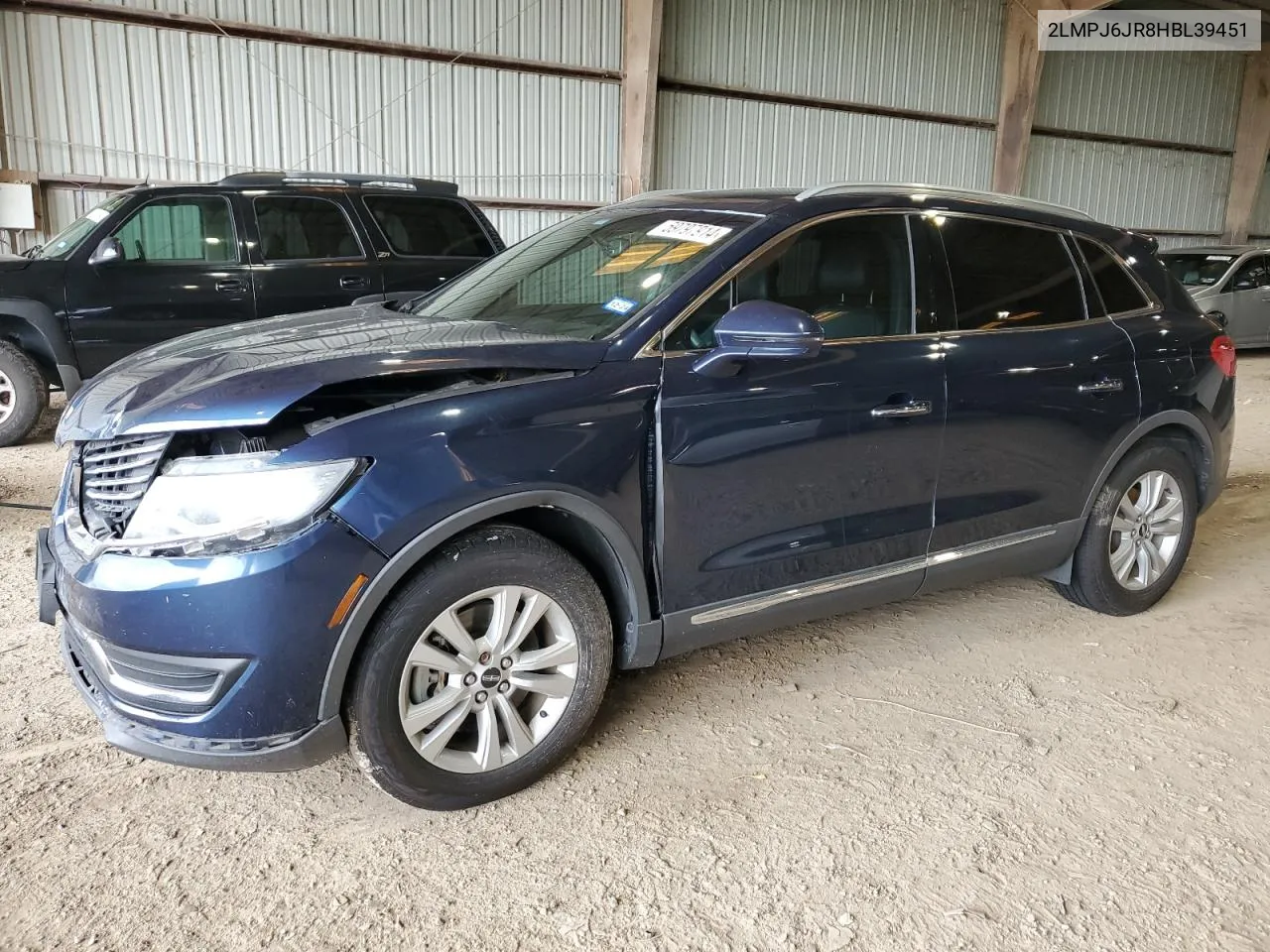 2LMPJ6JR8HBL39451 2017 Lincoln Mkx Premiere