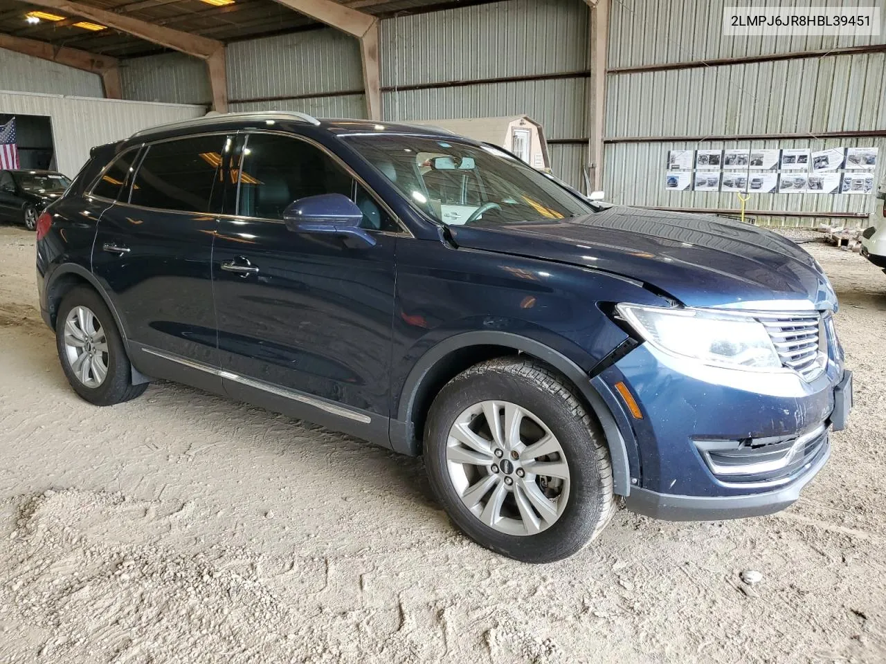 2LMPJ6JR8HBL39451 2017 Lincoln Mkx Premiere