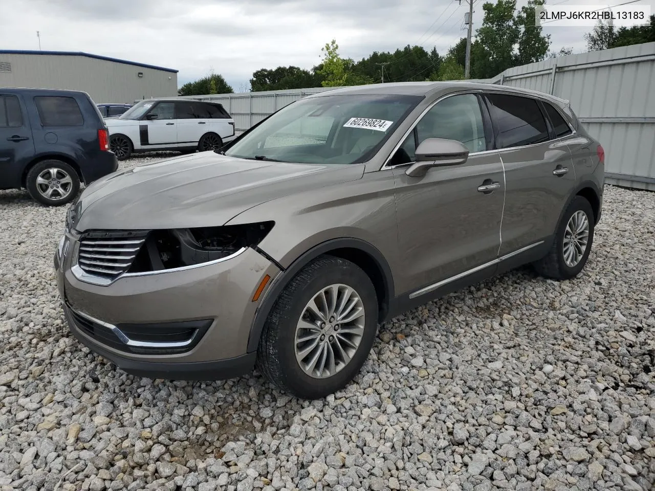 2LMPJ6KR2HBL13183 2017 Lincoln Mkx Select