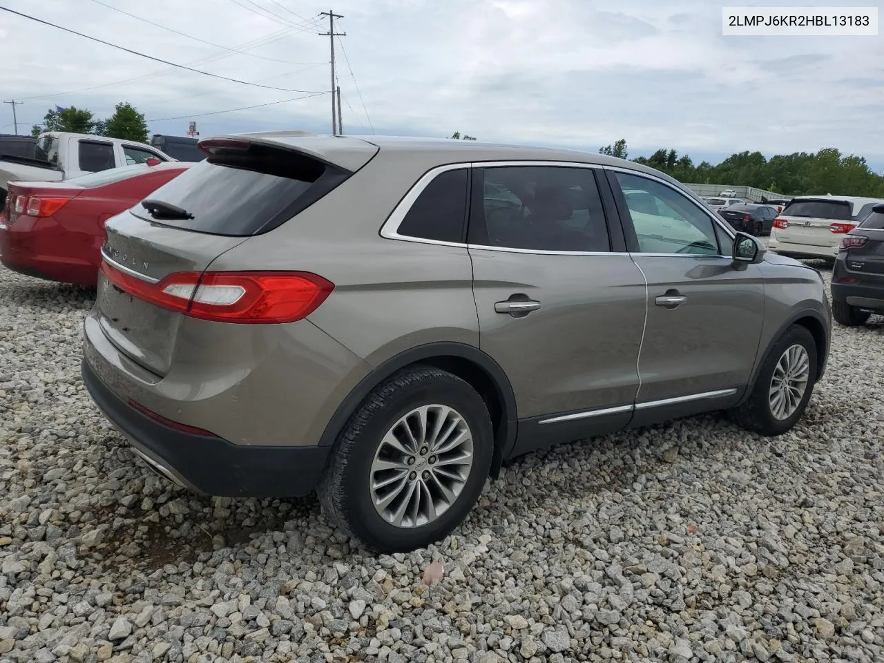 2LMPJ6KR2HBL13183 2017 Lincoln Mkx Select