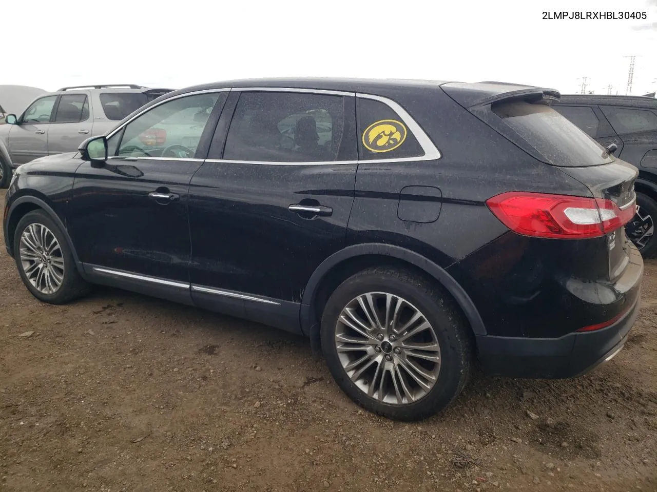 2017 Lincoln Mkx Reserve VIN: 2LMPJ8LRXHBL30405 Lot: 60346494