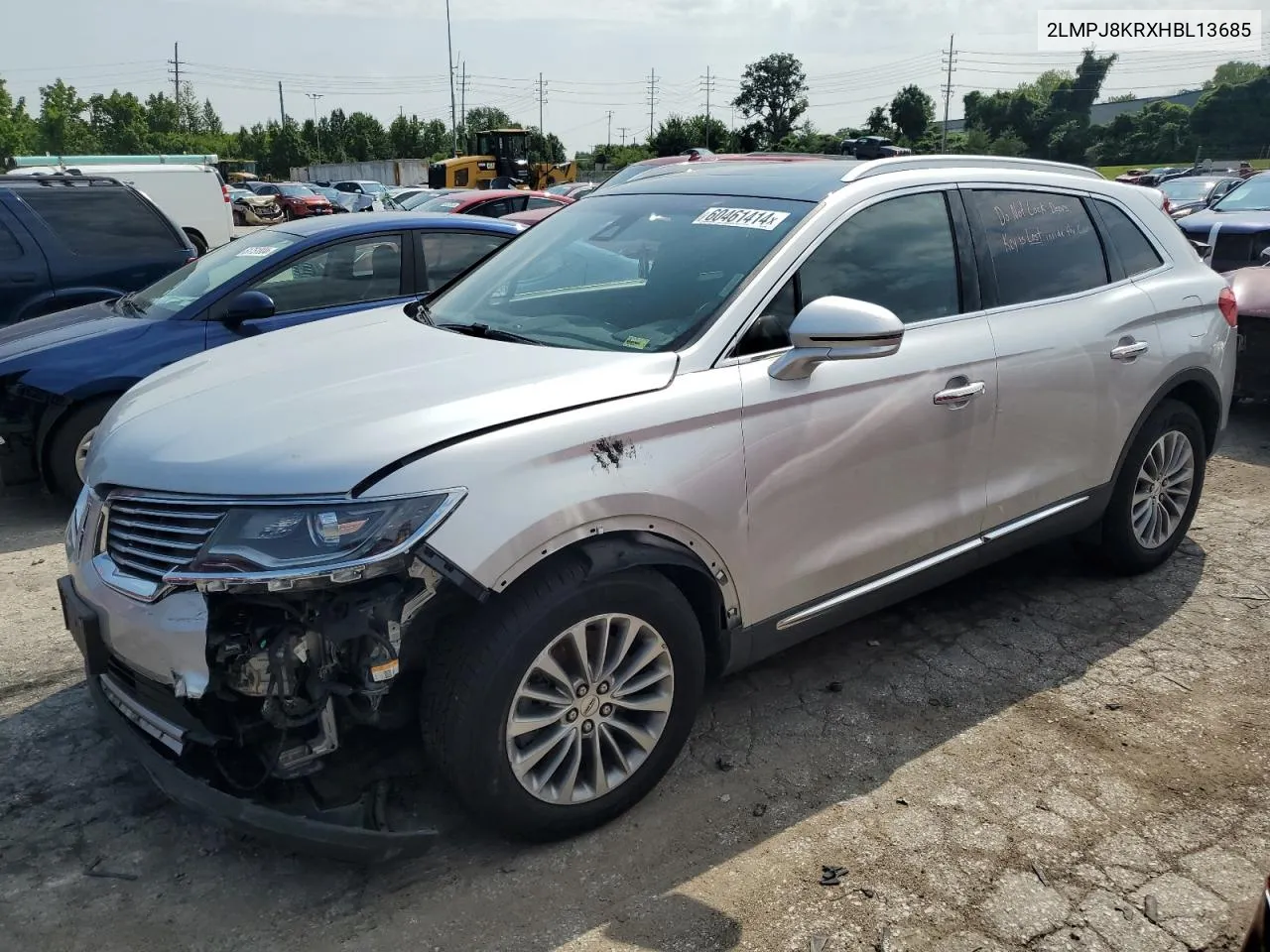 2LMPJ8KRXHBL13685 2017 Lincoln Mkx Select