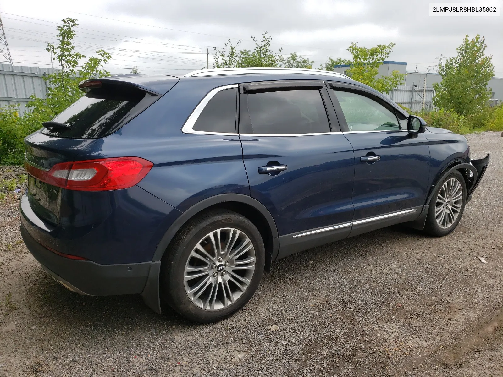 2LMPJ8LR8HBL35862 2017 Lincoln Mkx Reserve