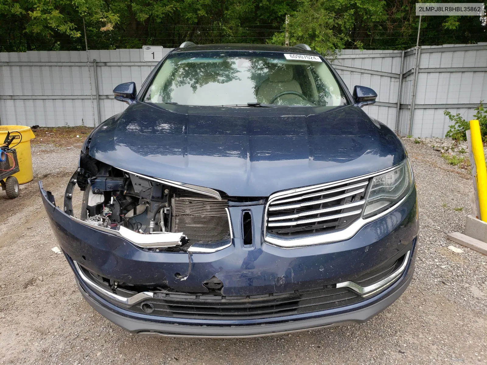 2LMPJ8LR8HBL35862 2017 Lincoln Mkx Reserve