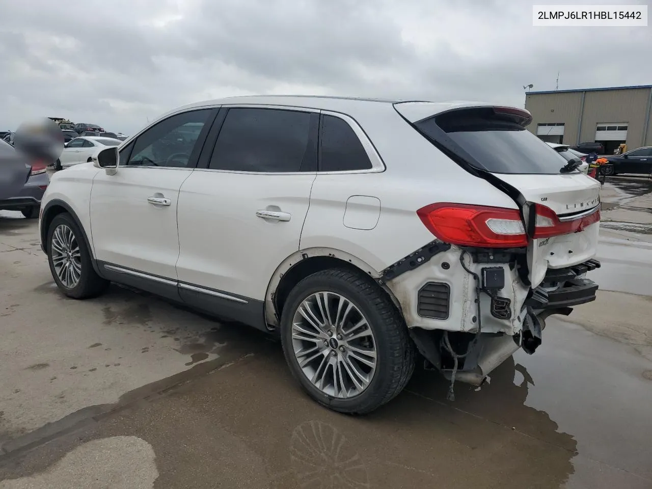 2017 Lincoln Mkx Reserve VIN: 2LMPJ6LR1HBL15442 Lot: 62042284