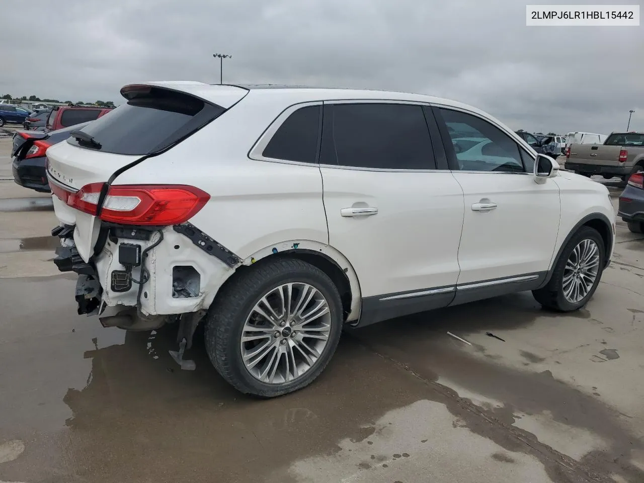 2LMPJ6LR1HBL15442 2017 Lincoln Mkx Reserve