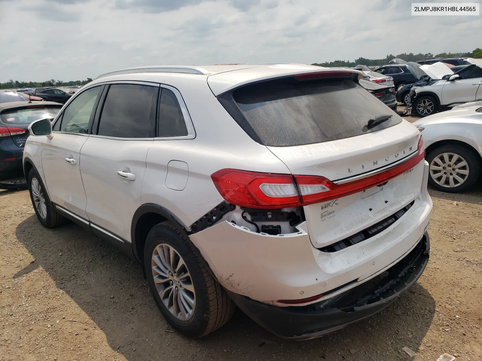 2LMPJ8KR1HBL44565 2017 Lincoln Mkx Select