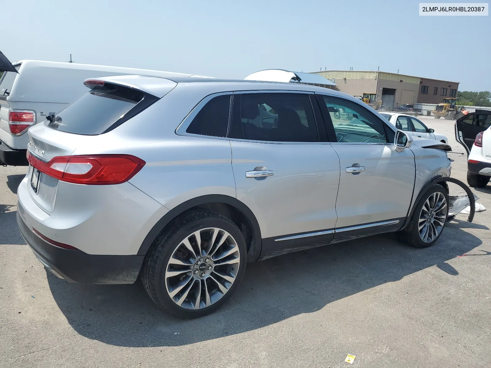 2017 Lincoln Mkx Reserve VIN: 2LMPJ6LR0HBL20387 Lot: 63232874