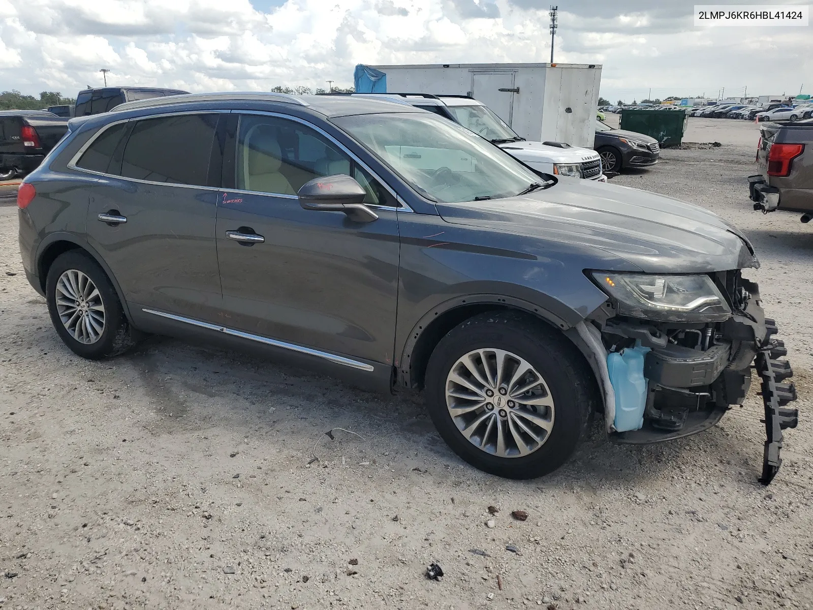 2017 Lincoln Mkx Select VIN: 2LMPJ6KR6HBL41424 Lot: 64574174