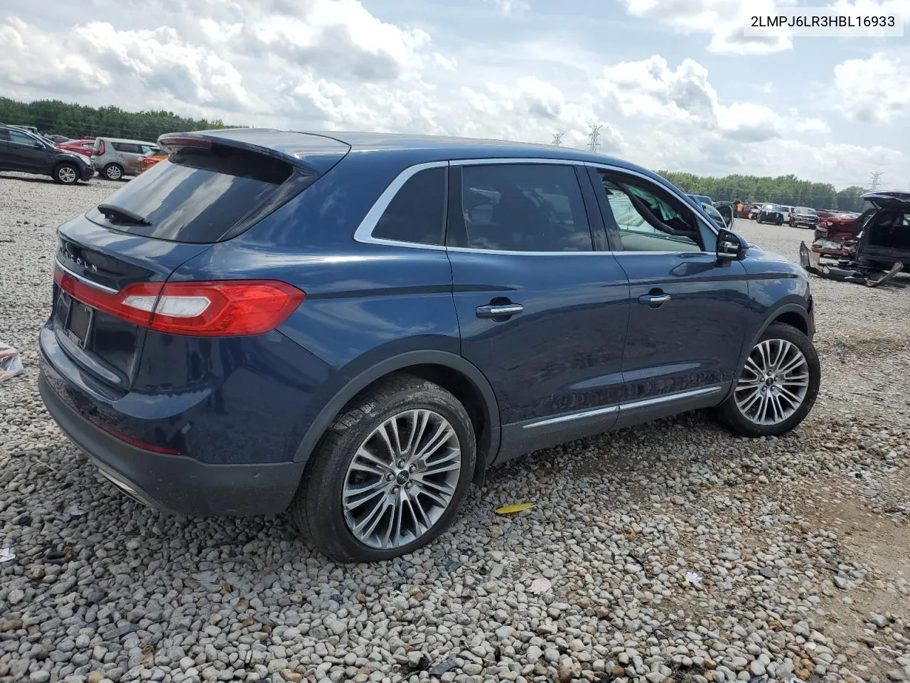 2017 Lincoln Mkx Reserve VIN: 2LMPJ6LR3HBL16933 Lot: 65216104