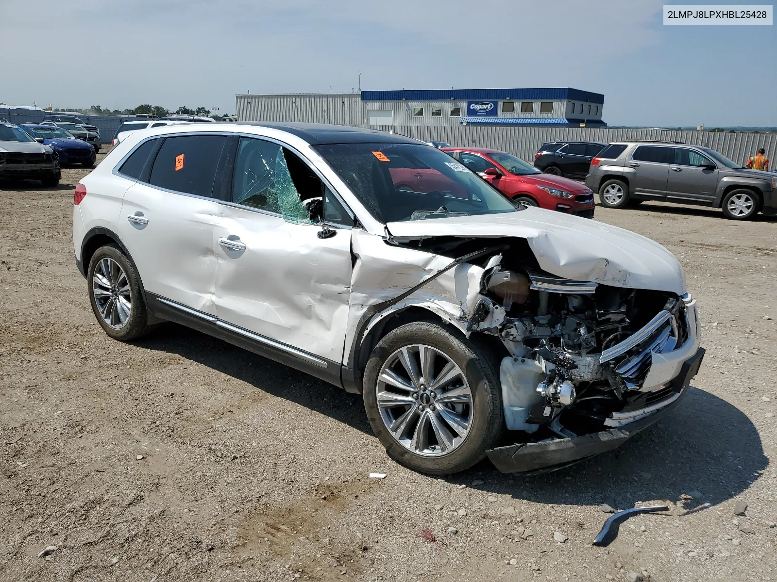 2LMPJ8LPXHBL25428 2017 Lincoln Mkx Reserve