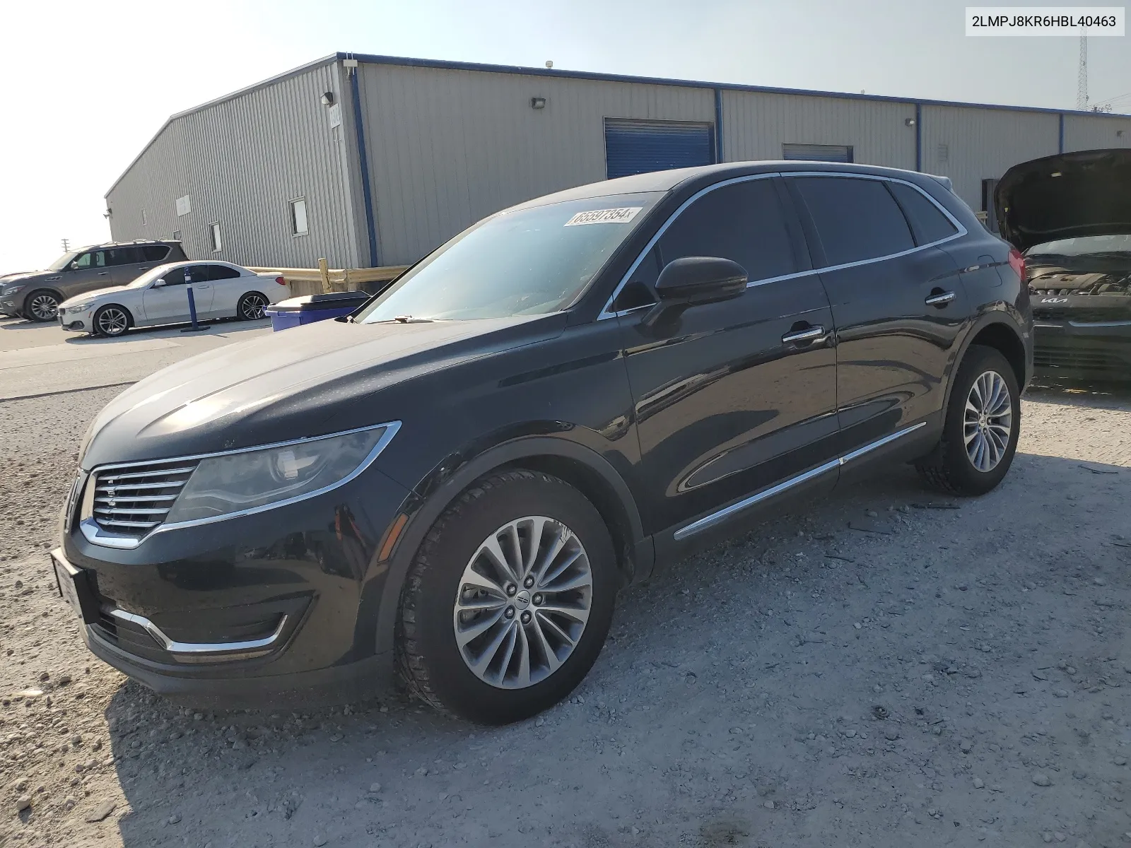 2LMPJ8KR6HBL40463 2017 Lincoln Mkx Select