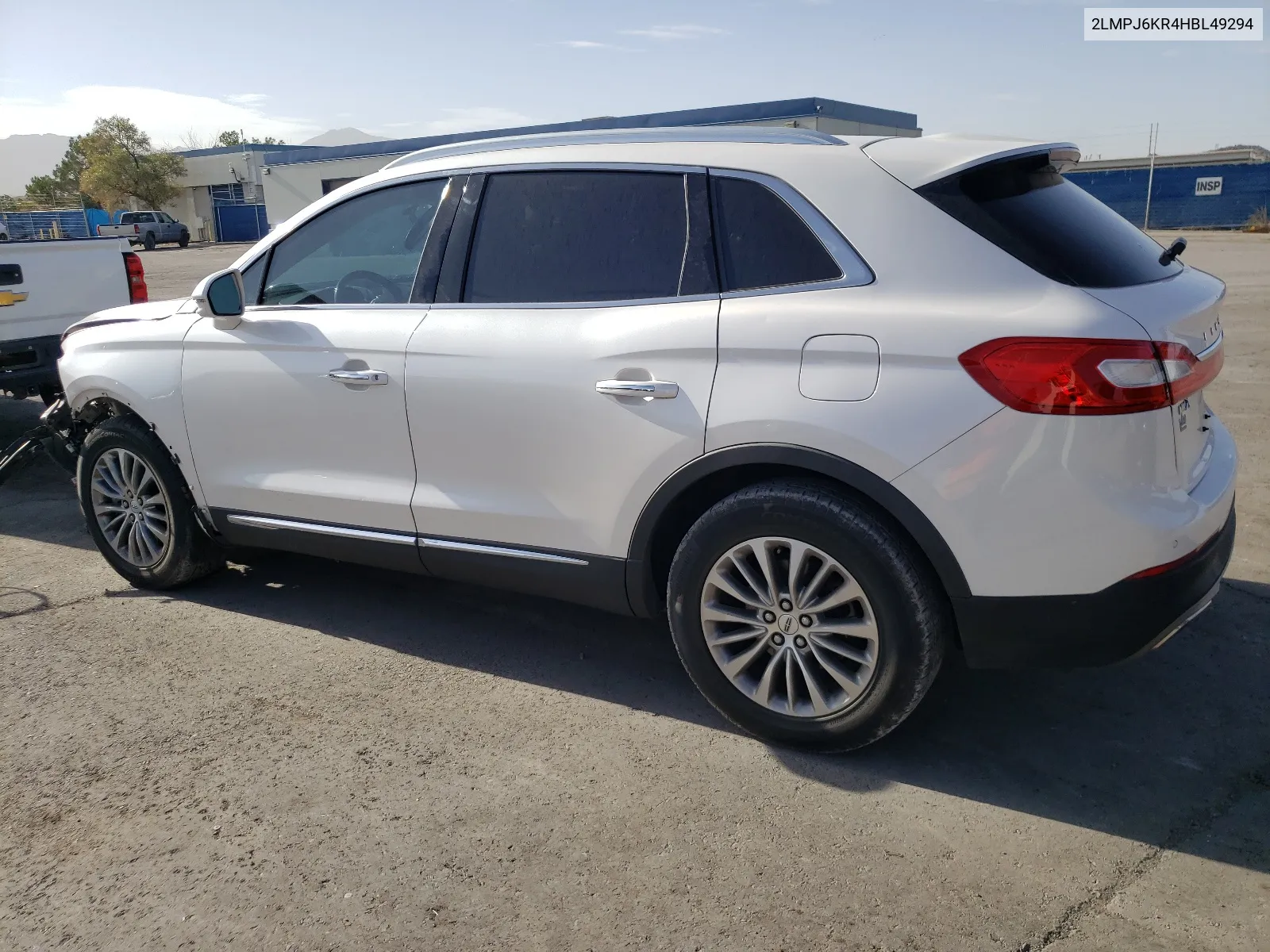 2LMPJ6KR4HBL49294 2017 Lincoln Mkx Select