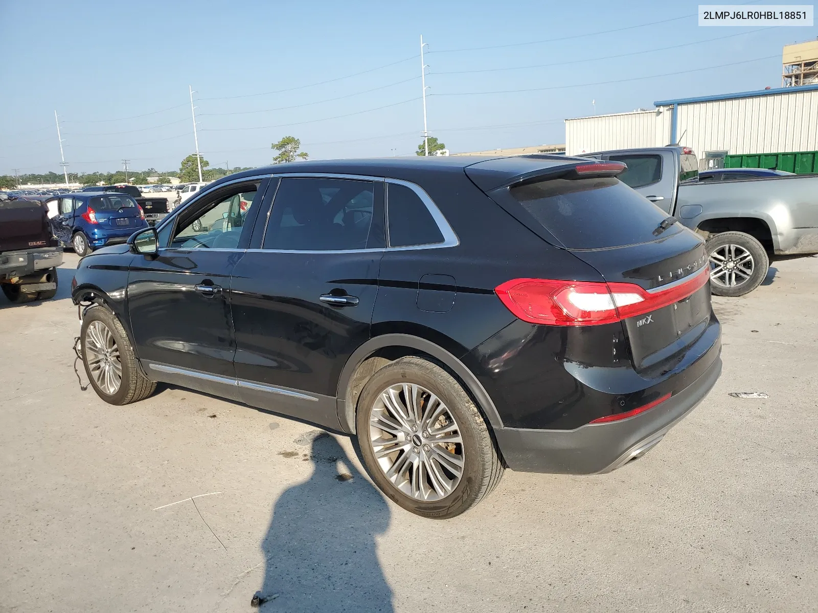 2017 Lincoln Mkx Reserve VIN: 2LMPJ6LR0HBL18851 Lot: 66851414