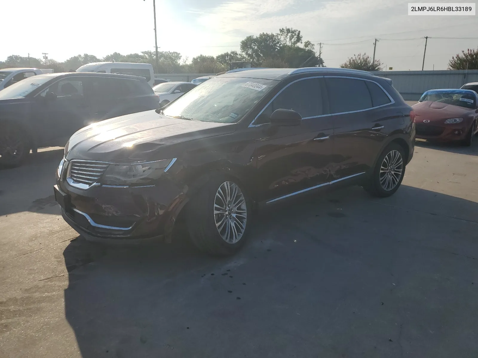 2017 Lincoln Mkx Reserve VIN: 2LMPJ6LR6HBL33189 Lot: 67040044