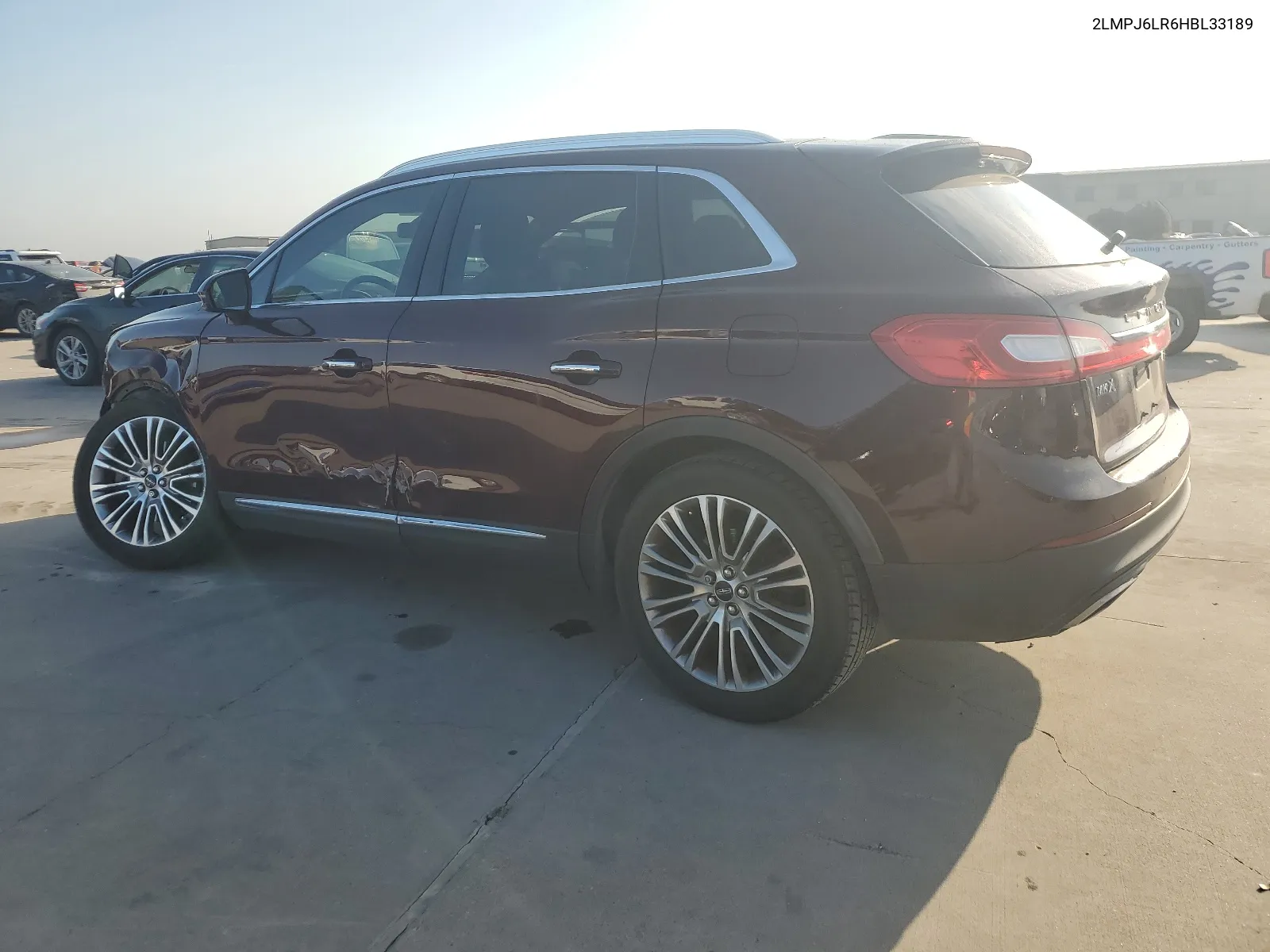 2LMPJ6LR6HBL33189 2017 Lincoln Mkx Reserve