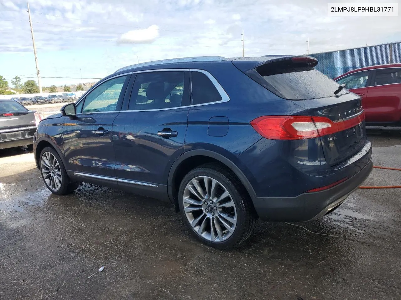 2LMPJ8LP9HBL31771 2017 Lincoln Mkx Reserve