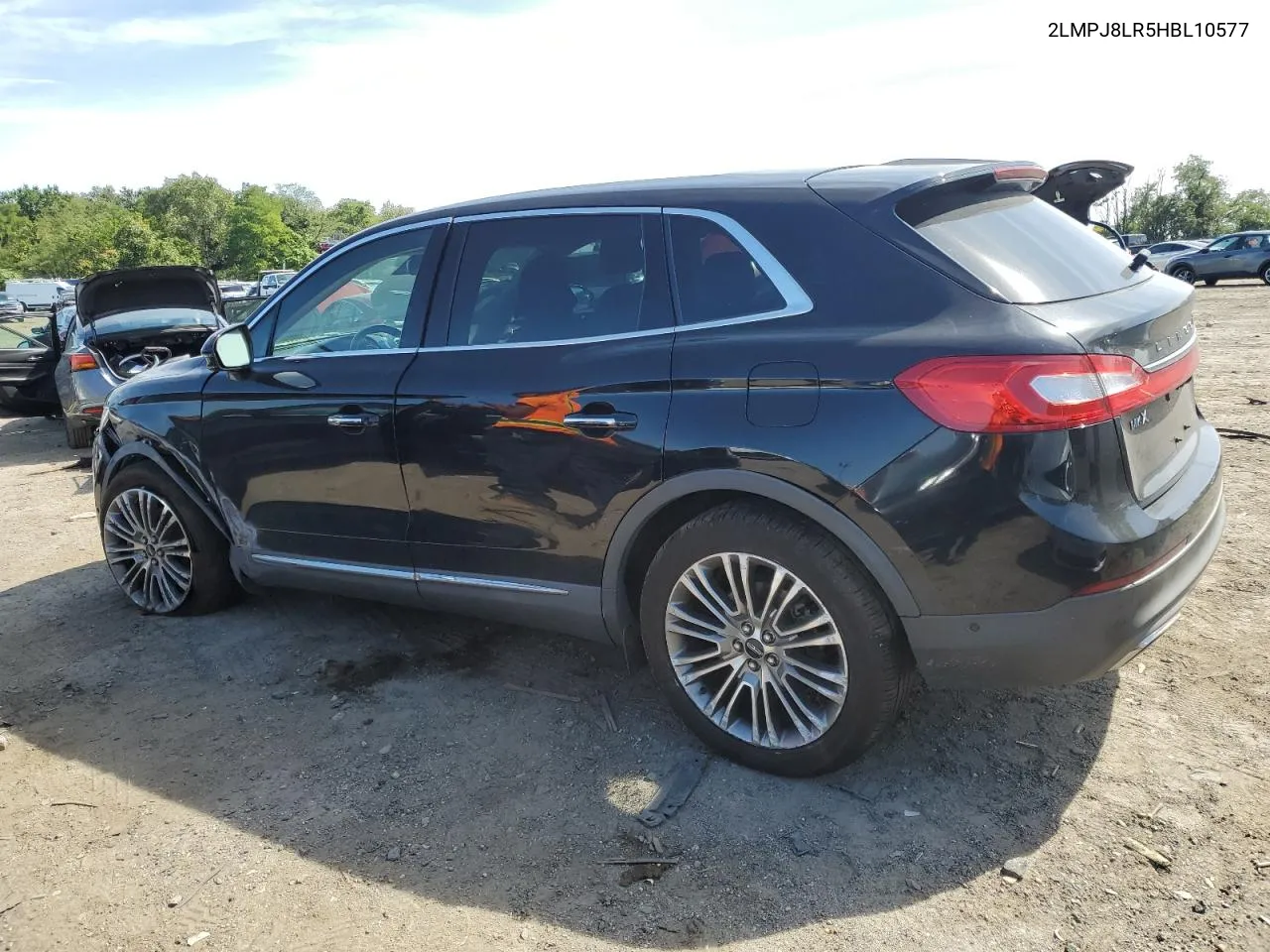 2LMPJ8LR5HBL10577 2017 Lincoln Mkx Reserve