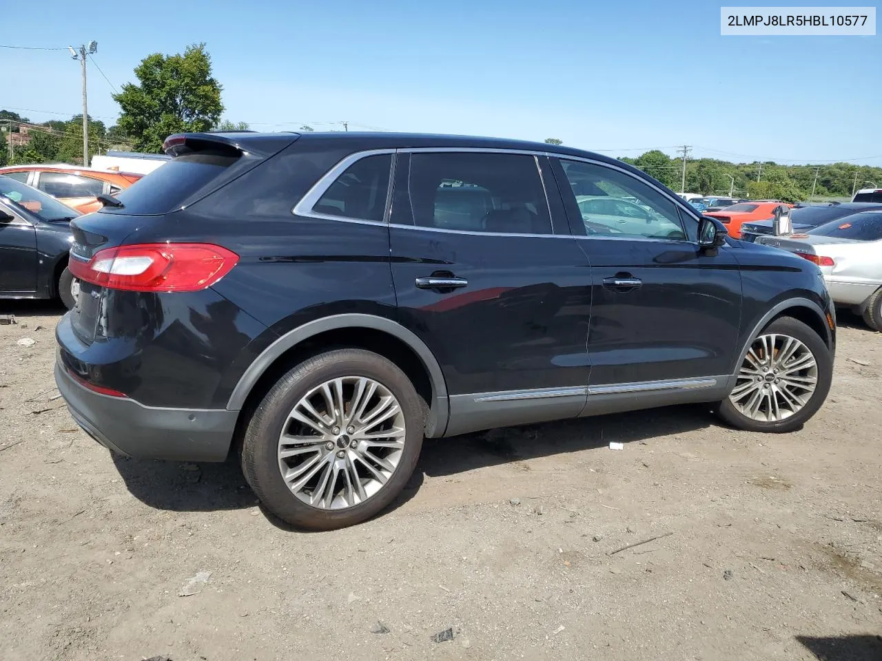 2017 Lincoln Mkx Reserve VIN: 2LMPJ8LR5HBL10577 Lot: 68970654