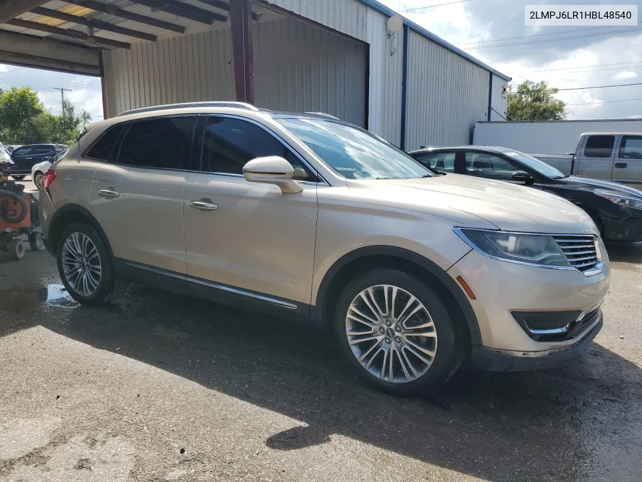 2LMPJ6LR1HBL48540 2017 Lincoln Mkx Reserve