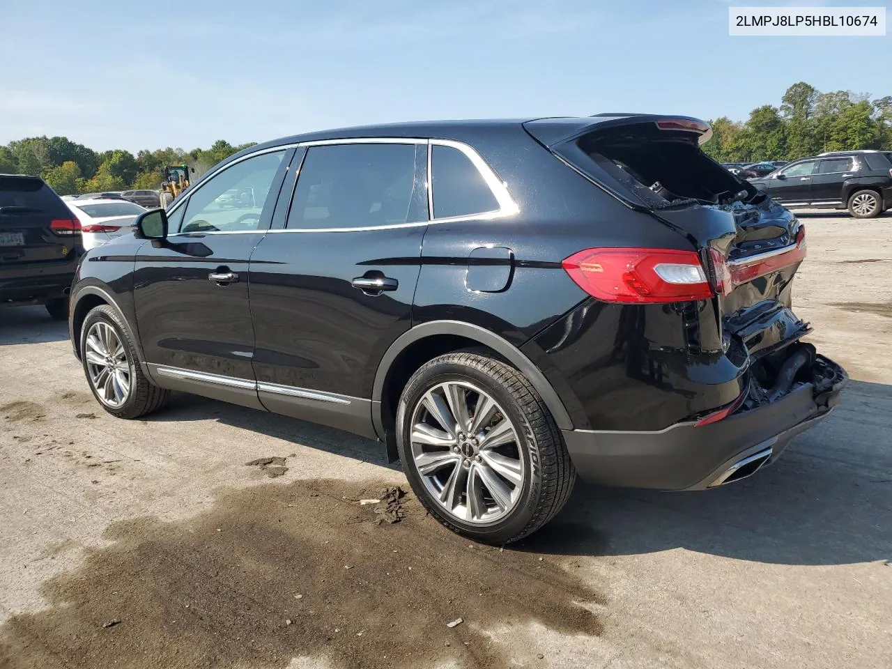 2LMPJ8LP5HBL10674 2017 Lincoln Mkx Reserve