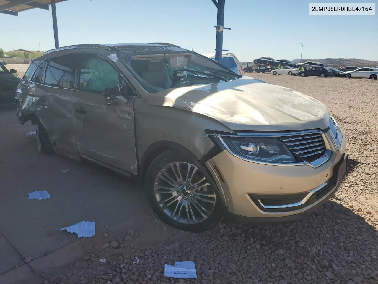 2LMPJ8LR0HBL47164 2017 Lincoln Mkx Reserve