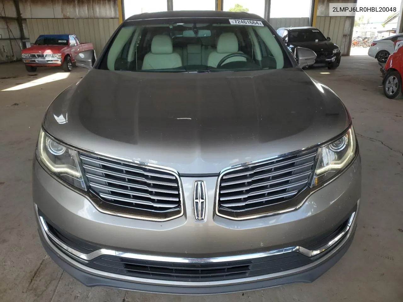 2LMPJ6LR0HBL20048 2017 Lincoln Mkx Reserve