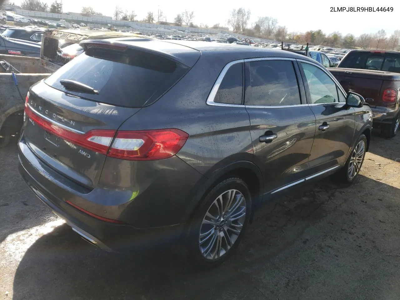 2LMPJ8LR9HBL44649 2017 Lincoln Mkx Reserve