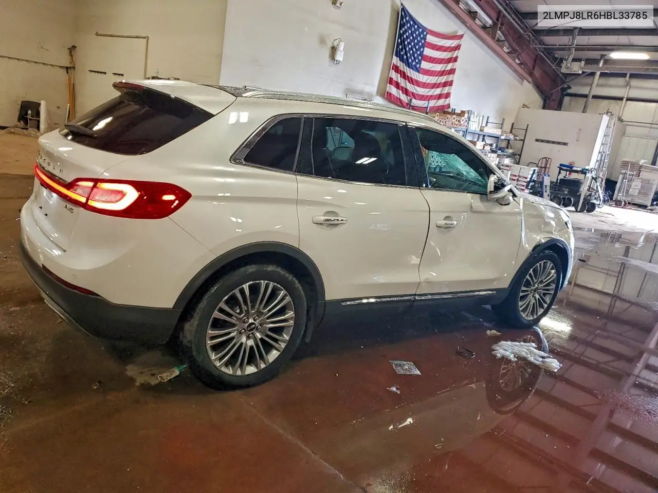 2LMPJ8LR6HBL33785 2017 Lincoln Mkx Reserve
