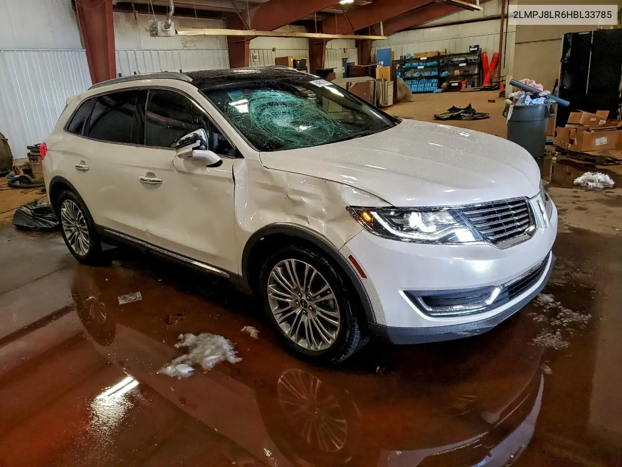 2LMPJ8LR6HBL33785 2017 Lincoln Mkx Reserve