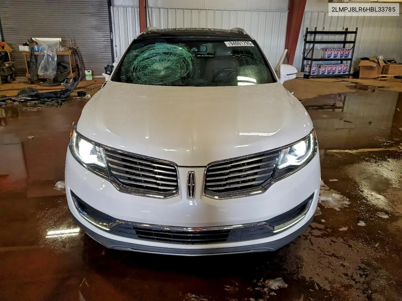 2LMPJ8LR6HBL33785 2017 Lincoln Mkx Reserve