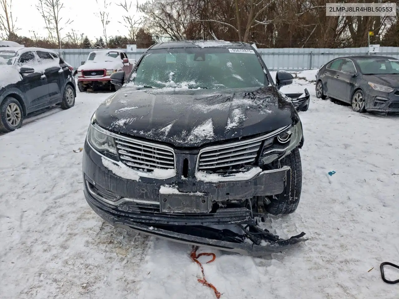 2LMPJ8LR4HBL50553 2017 Lincoln Mkx Reserve