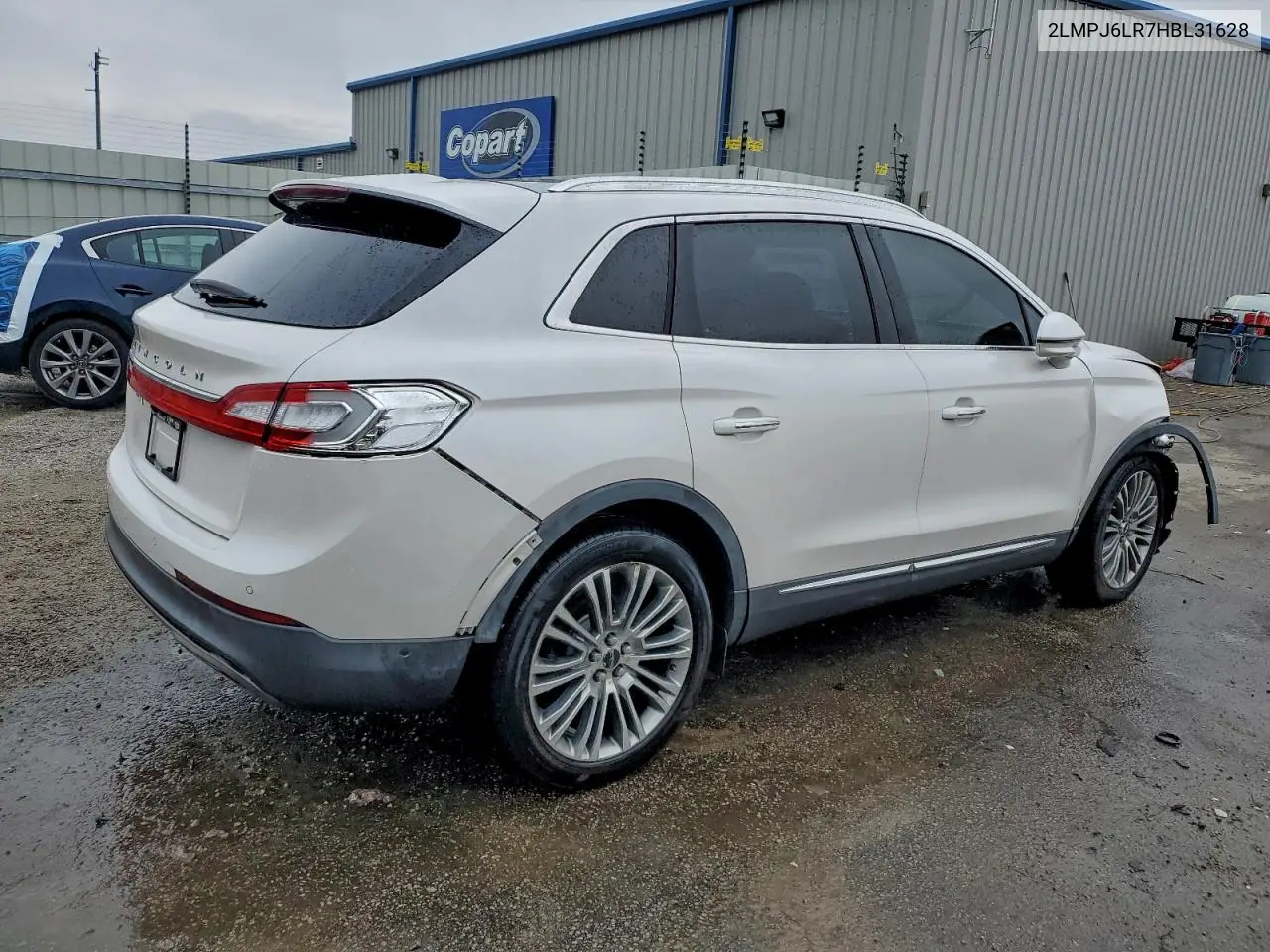 2LMPJ6LR7HBL31628 2017 Lincoln Mkx Reserve