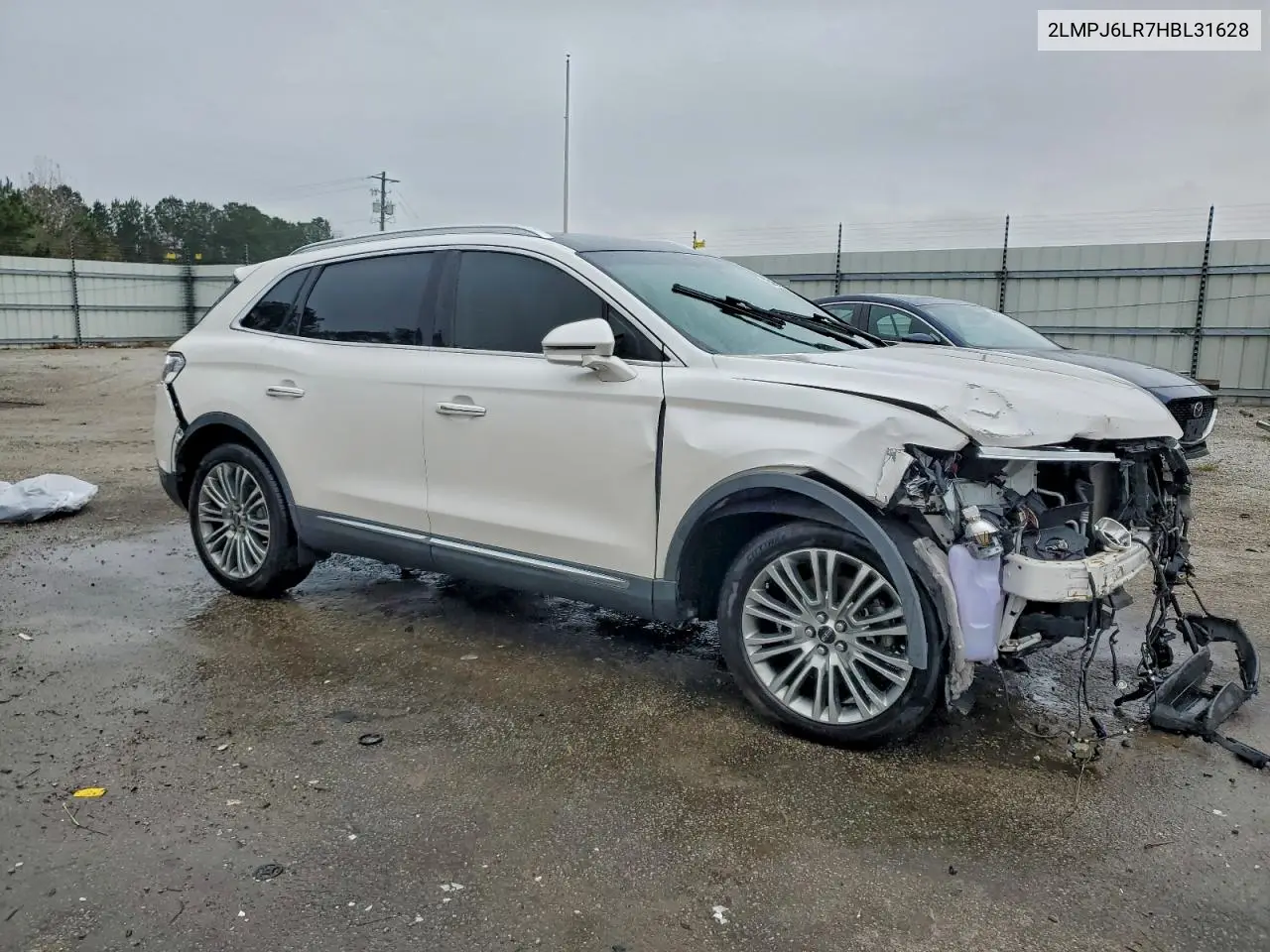 2LMPJ6LR7HBL31628 2017 Lincoln Mkx Reserve