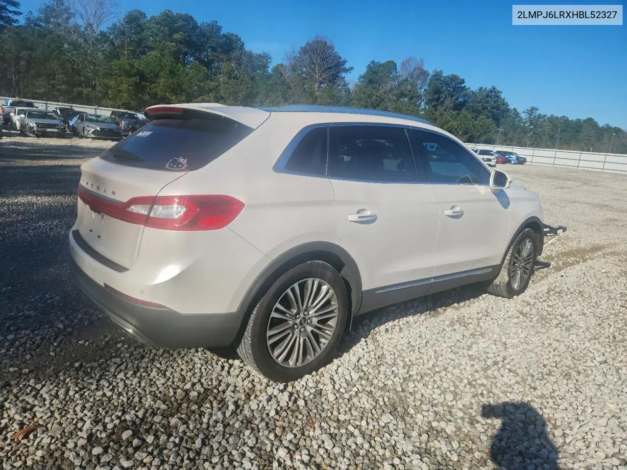 2LMPJ6LRXHBL52327 2017 Lincoln Mkx Reserve