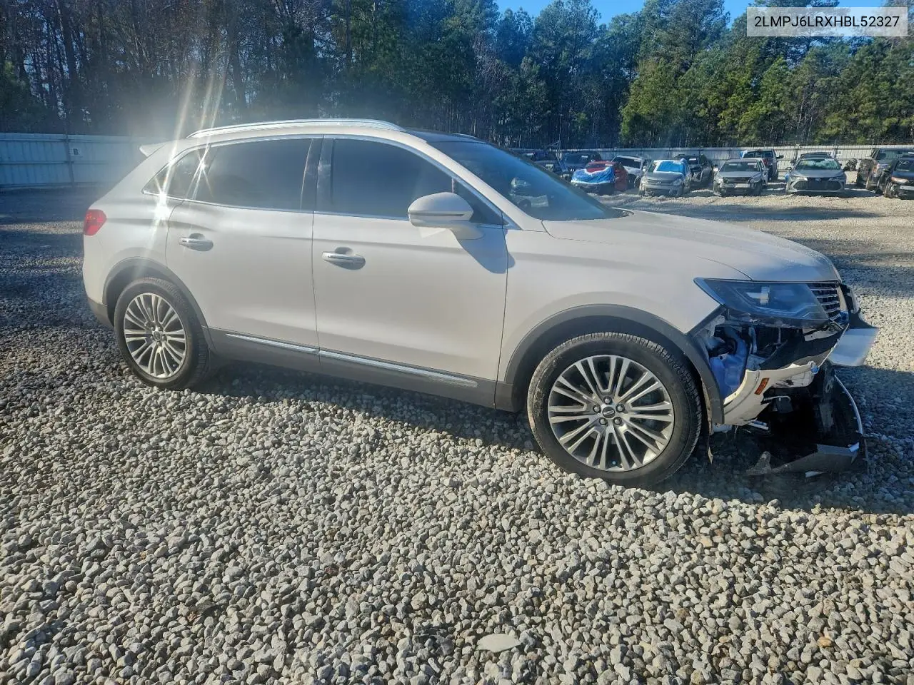 2LMPJ6LRXHBL52327 2017 Lincoln Mkx Reserve