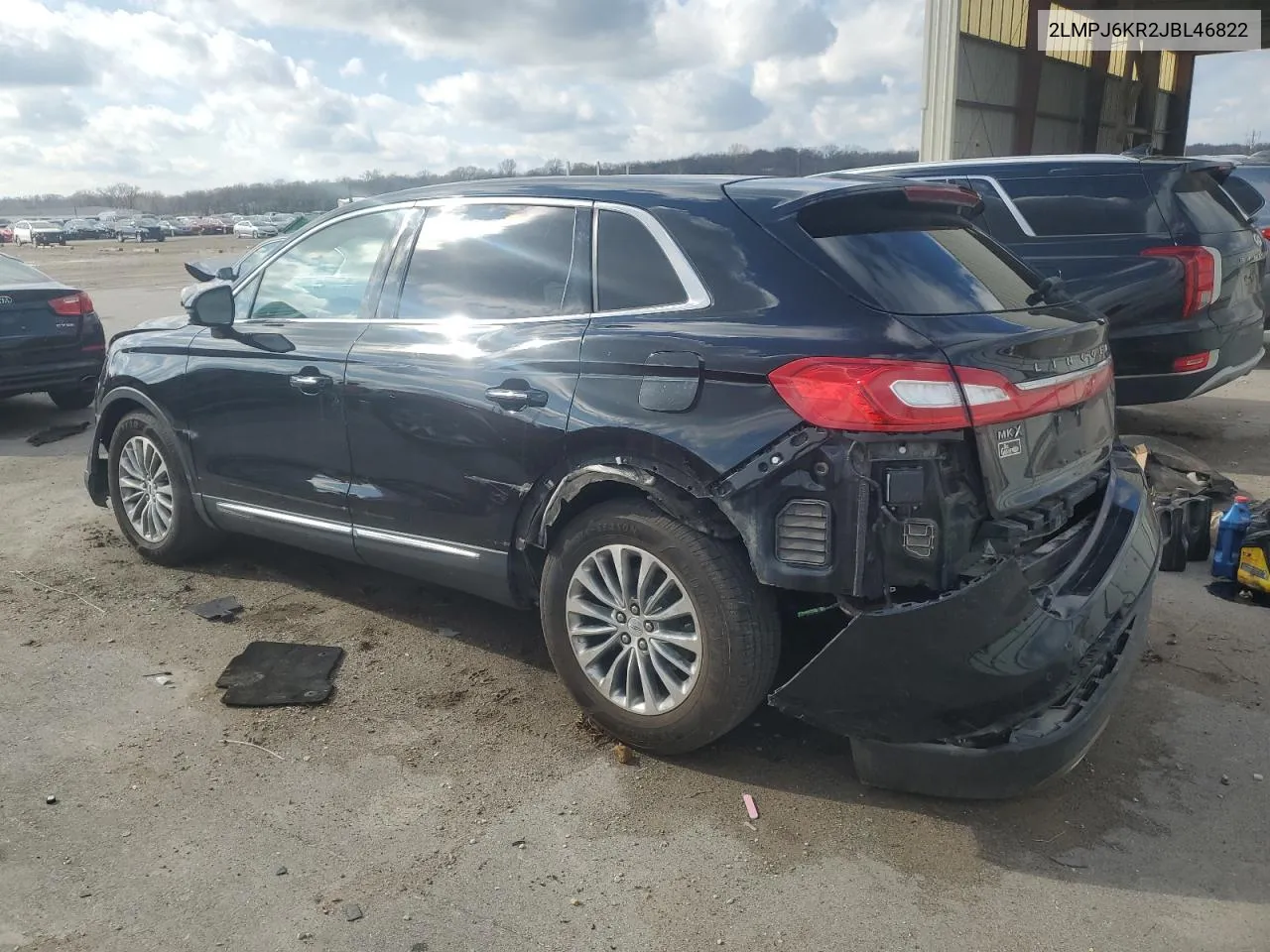 2LMPJ6KR2JBL46822 2018 Lincoln Mkx Select